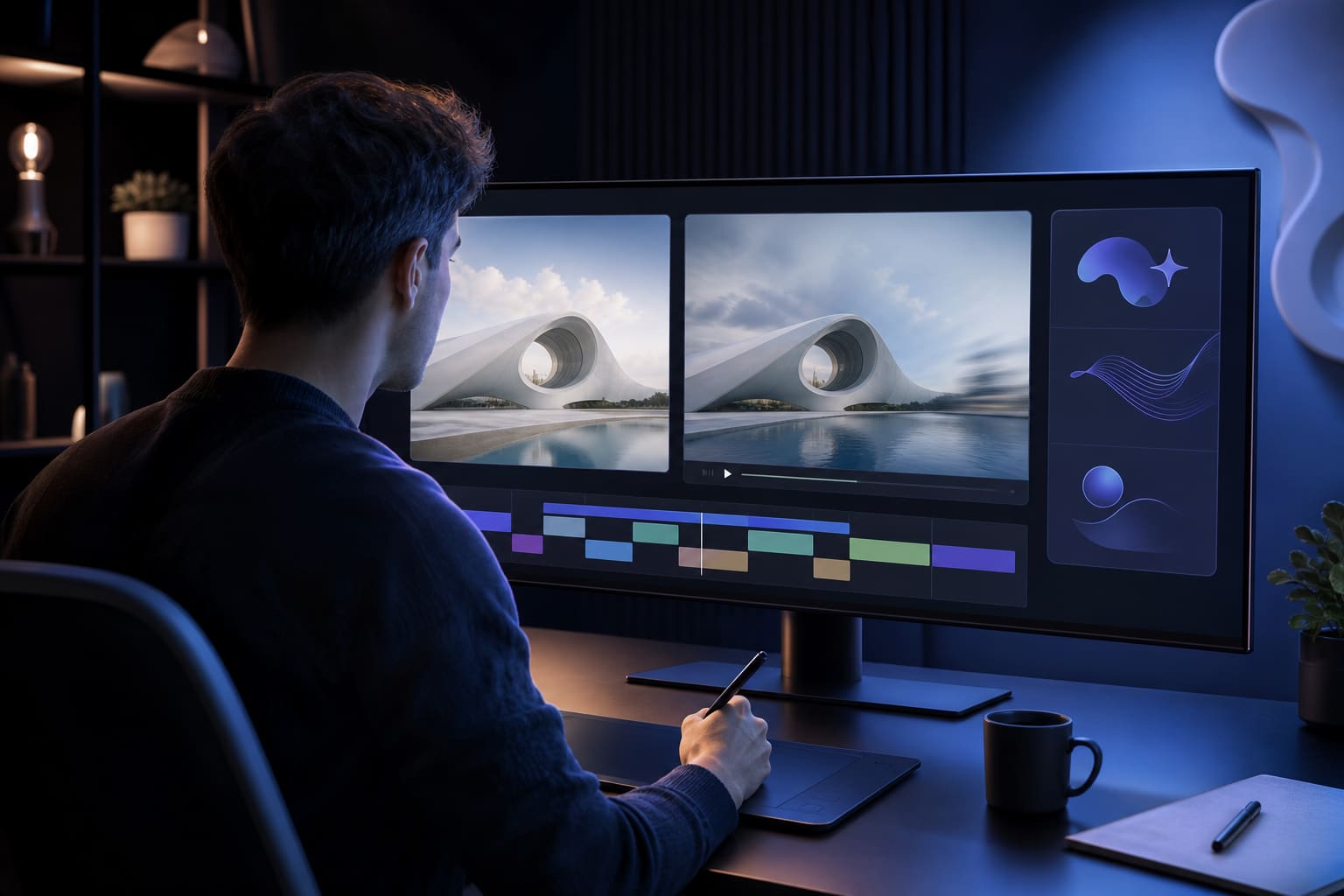 Рабочий процесс Adobe Firefly от изображения до видеосцены